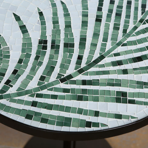 Glass Mosaic Side Table